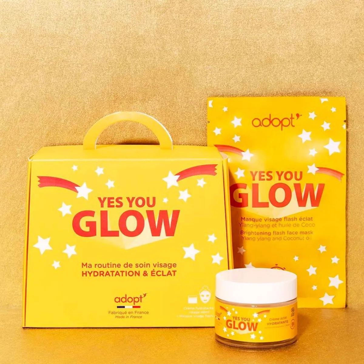 yes_you_glow_0.webp Adopt Yes You Glow^ Face Cream & Serum